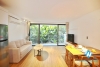 An elegant duplex 1 bedroom apartment  for rent on Xuan Dieu street